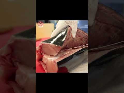 여름 방어 개도 안먹는다는 진짜 이유! 혐오 주의 10Kg 방어 기생충 / Yellowtail amberjack Sashimi / amberjack parasite #shorts