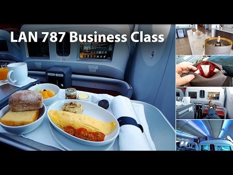 LAN Business Class 787-8 / 787-9 Inflight review (LA800 SYD-AKL-SCL, LA445 SCL- EZE)