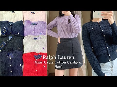 미국 폴로 직구 🛍 폴로 걸즈 가디건  8가지 컬러 하울 / L, XL 사이즈 추천 / 가품 구별 팁
