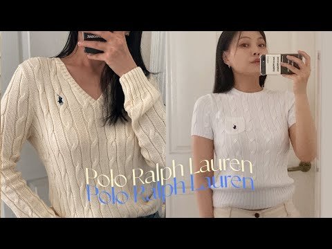 폴로 랄프로렌🇺🇸 🐎ㅣ간절기 필수 베이직 아이템 추천ㅣPolo haul