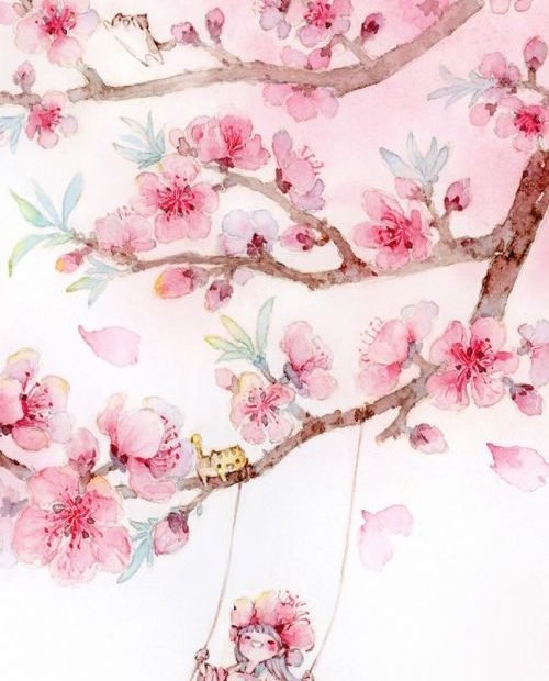 Hướng Dẫn Vẽ Màu Nước Cơ Bản: Cách Vẽ Hoa Đào, Hoa Anh Đào Cực Đơn Giản  Bằng Màu Nước | Nhật Ký Nghệ Thuật, Hoa Anh Đào, Hoa Đạo