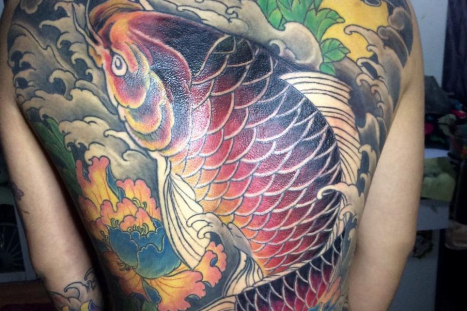 Hình Xăm Kín Lưng, Hình Xăm Cá Chép, Hình Xăm Hoa Mẫu Đơn, Hình Xăm Chất  Cho Nam, Hình Xă… | Traditional Japanese Tattoo Designs, Koi Fish Tattoo,  Koi Tattoo Design