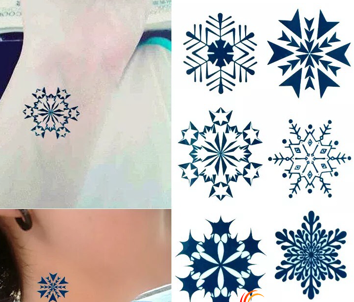 Hình Xăm Tattoo Hoa Tuyết Hc-15 - Candyshop88 Chuyên Quà Tặng, Hộp Quà, Quà  Tặng, Trang Sức, Hình Xăm Dán Tattoo